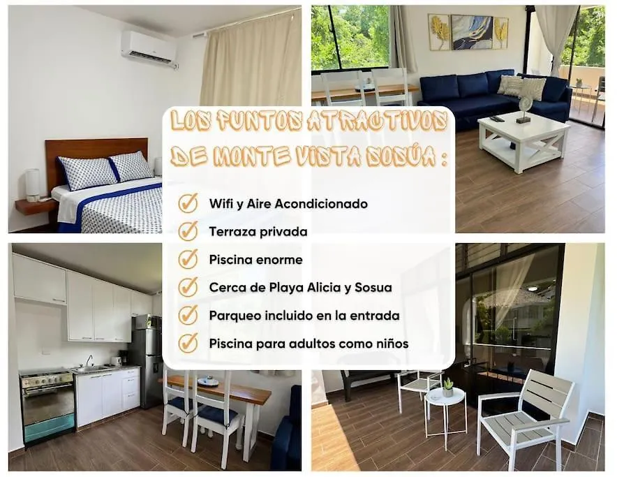 Flat Sea & Sun Monte Vista Apartment Sosua 0*,